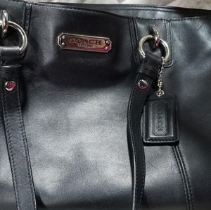 Coach Purse- black leather